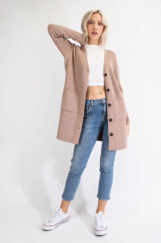 Ultra Soft Long Line Cardigan