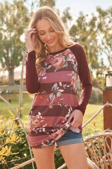 Long Sleeve Round Hem Tunic